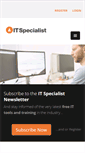 Mobile Screenshot of itspecialist.com