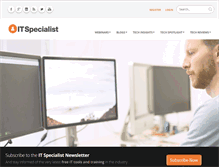 Tablet Screenshot of itspecialist.com